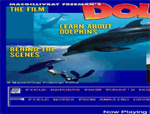 Tablet Screenshot of dolphinsfilm.com